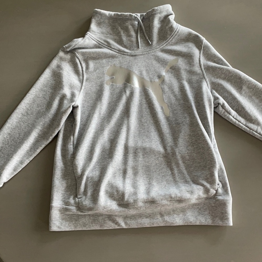 puma grey sweatshirt